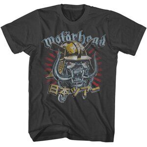 Motorhead Japanese Tour T-Shirt, Smoke Music Band Tee, Unisex Concert Shirt 51